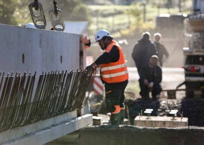 Réalisation d’un ouvrage d’art à Bénac